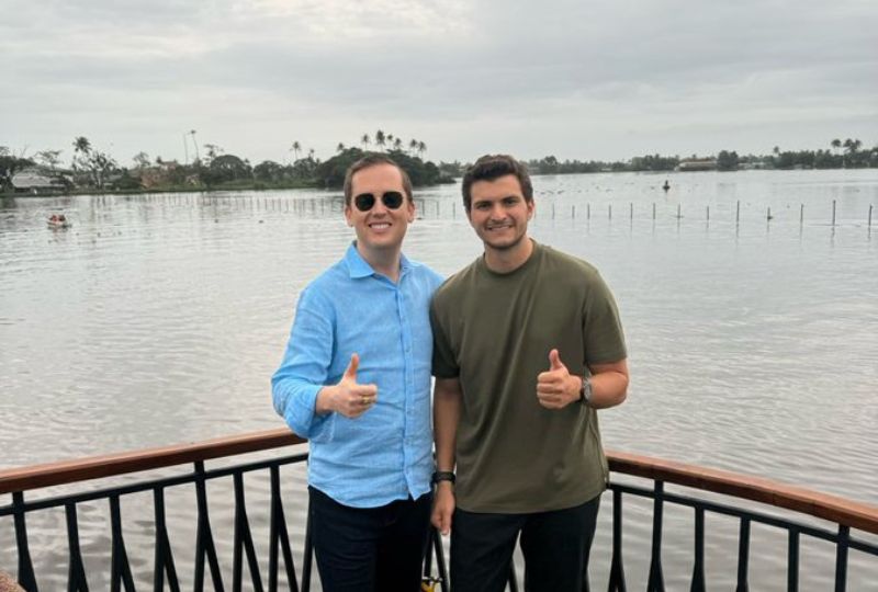 Trump's son-in-law takes houseboat tour in Kerala